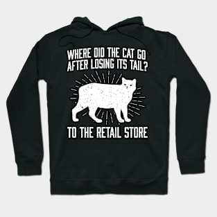 Funny Cat Typo Hoodie